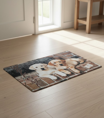 ECO DIGITAL FRIENDS DOORMAT 45X75 Tellini S.r.l. Wholesale Clothing